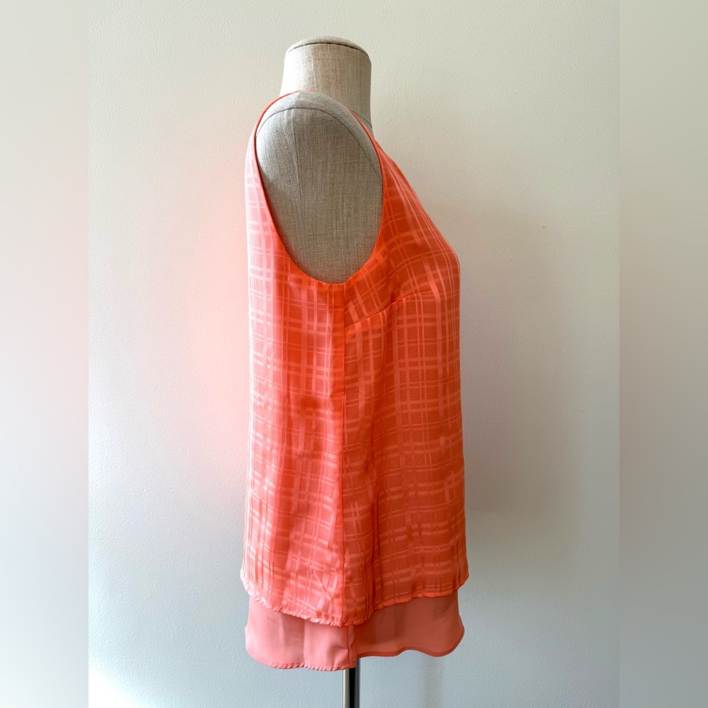 Dana Buchman Coral Sleeveless Blouse - Picture 7 of 10
